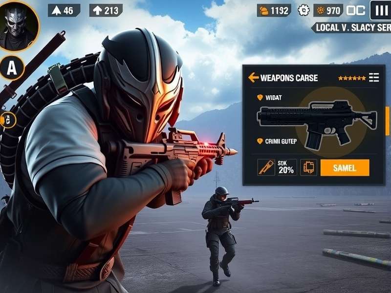 Predator Assault Brave Warrior weapon customization interface